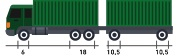 Camión Tractor y Semiacoplado - Tipo 52